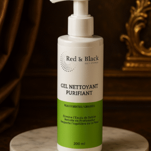 red & black gel nettoyant