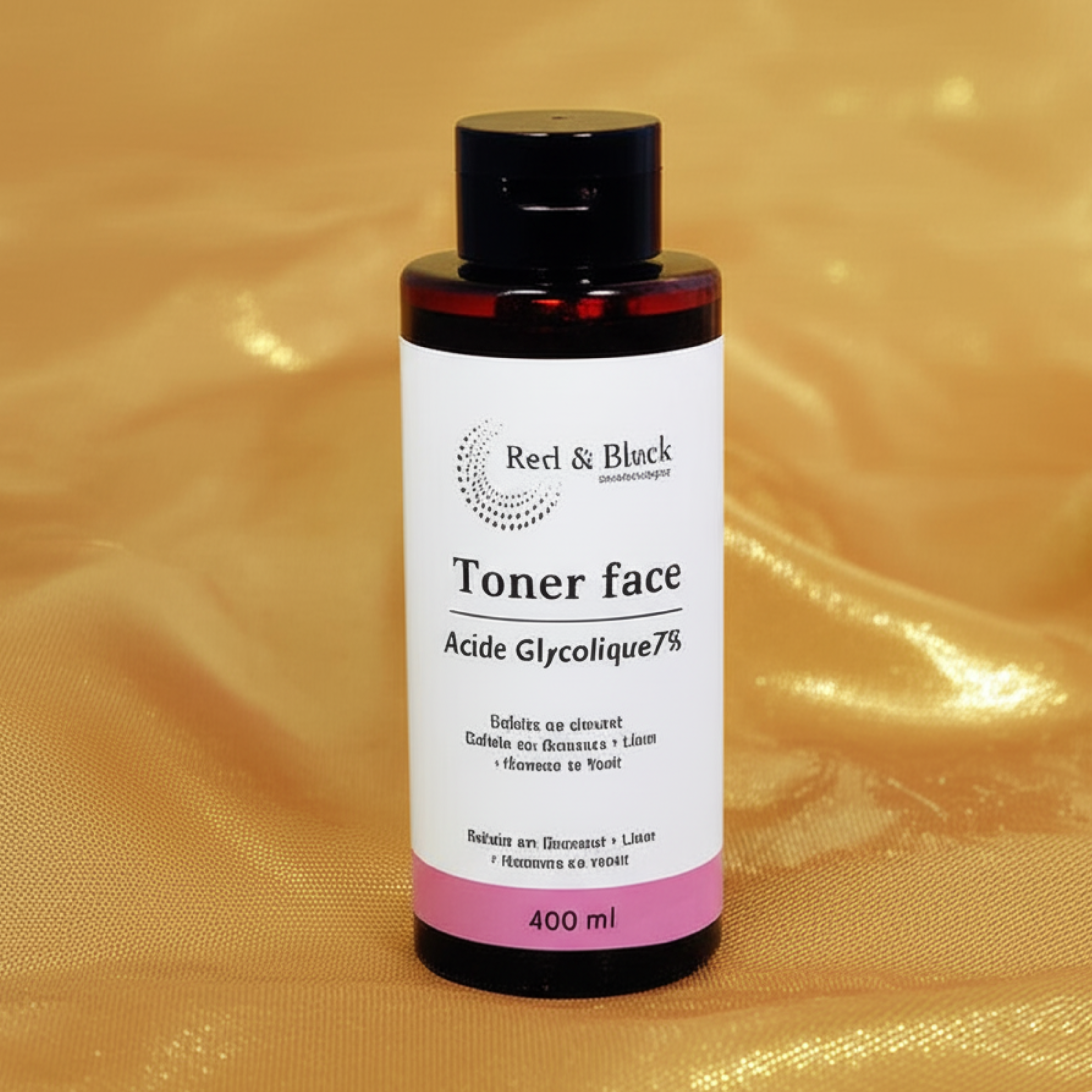  toner face red & black acide glycolique 7%
